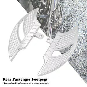 �N���[���㕔��q�t�b�g�t���A�{�[�h���X�g�t�B�b�g�n�[���[�c�[�����O�\�t�e�C���_�C�i�p Chrome Rear Passenger Foot Floor Boards Rest Fit For Harley Touring Softail Dyna �y���s�A���i�z