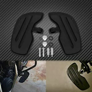 �u���b�N�t�����g�h���C�o�[�t���A�{�[�h�t�b�g�y�O�C���f�B�A���X�J�E�g�{�o�[2015-19 2020�ɓK�� Black Front Driver Floorboard Foot Peg Fit For Indian Scout Bobber 2015-19 2020 �y���s�A���i�z