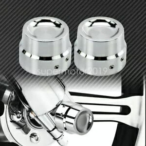 N[ 29 ~[gtgANXJo[Lbvibgn[[ VRSC _Ci\teC CVO 00-up ɓK Chrome 29MM Front Axle Cover Cap Nut Fit For Harley VRSC Dyna Softail CVO 00-up