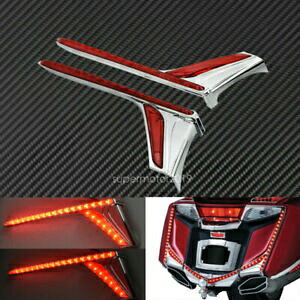 ���A LED �����u���[�L���C�g�����X�g���b�v�z���_ GL1800 12-17 F6B 2013-2016 Rear LED Run Brake Light Vertical Strip Fit For Honda GL1800 12-17 F6B 2013-2016