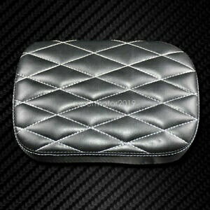 �u���b�N�_�C�������h�㕔����ȃp�b�h 8 �z���L���b�v�n�[���[�`���b�p�[�ɓK�� Black Diamond Rear Passenger Seat Pad 8 Suction Caps Fit For Harley Chopper �y���s�A���i�z