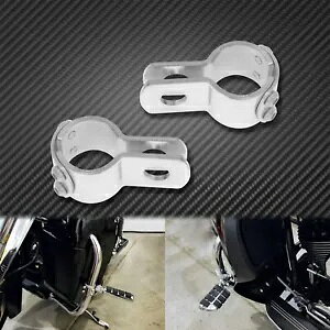 1-1/4 �C���` 32 �~�����[�g���n�C�E�F�C�N���b�V���o�[�t�b�g�y�O�N�����v�G���W���K�[�h�N���[���t�B�b�g�_�C�i 1-1/4'' 32mm Highway Crash Bar Foot Peg Clamps Engine Guard Chrome Fit For Dyna �y���s�A���i�z
