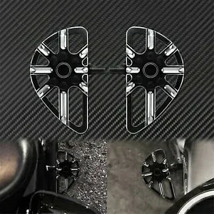 1 �y�A���󍕏�q���A�t�b�g�y�O�t�b�g�{�[�h�t�B�b�g 1984-2022 �c�[�����O 1 Pair Hollow Black Passenger Rear Foot Peg Footboard Fit For Touring 1984-2022 �y���s�A���i�z