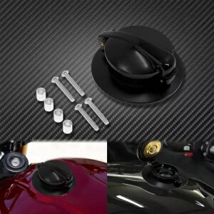 �A���~�R���^���N�K�X�L���b�v�u���b�N�J�o�[ BMW R nine T Racer Pure 2014-2020 �ɓK�� Aluminum Fuel Tank Gas Cap Black Cover Fit For BMW R nine T Racer Pure 2014-2020