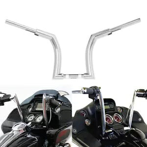 N[ 12 C` CY GCv nK[ nho[ n[[ c[O Xg[g OCh 14-23 ɓK Chrome 12" Rise Ape Hanger Handlebar Fit For Harley Touring Street Glides 14-23
