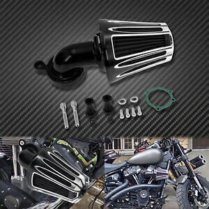 zՃJbgGAN[i[GAtB^[O[Ggn[[\teC FLST 00-15 ɓK Sucker Cut Air Cleaner Air Filter Gray Element Fit For Harley Softail FLST 00-15