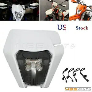 �n�X�N�o�[�i TE FE 300 350 250 701 MX �G���f���[�� �X�[�p�[���g LED �w�b�h���C�g 2017-2022 For Husqvarna TE FE 300 350 250 701 MX Enduro Supermoto LED Headlight 2017-2022 �y���s�A���i�z