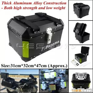 c[ON[U[pI[goCgNוcA[e[{bNXgbvbN[P[X Motorcycle Trunk for Touring Cruiser Luggage Tour Tail Box Top Lock Storage Case