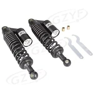 12.5�C���` 320mm �y�A�V���b�N�A�u�\�[�o�[ �T�X�y���V���� �N���r�X �S�[�J�[�g ���y�b�g ATV �u���b�N 2�� 12.5 320mm A Pair Shock Absorbers Suspension Clevis Gokart Moped ATV Black 2PCS �y���s�A���i�z