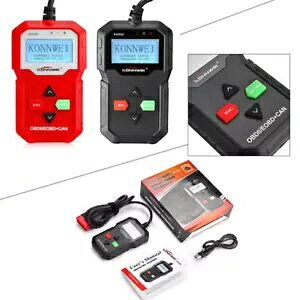 OBD2 ԐffXLi[ԃGW̏R[h[_[ & }jAjo[Tp OBD2 Car Diagnostic Scanners Auto Engine Fault Code Reader & Manual Universal UK