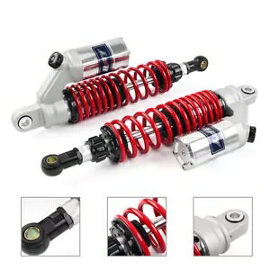 360 �~�����[�g�� 7 �~�����[�g���X�v�����O�����_���s���O�V���b�N�A�u�\�[�o�[�z���_ CB400 SF CB400 VTEC ���b�h 360mm 7mm Spring Adjust Damping Shock Absorber For Honda CB400 SF CB400 VTEC RED �y���s�A���i�z