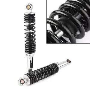 �y�A 12.5�C���` 320mm ���A�V���b�N�A�u�\�[�o�[�L�b�g �X�Y�L GS 125 150 �u���b�N+�N���[���p Pair 12.5 320mm Rear Shock Absorbers Kit for Suzuki GS 125 150 Black+Chrome �y���s�A���i�z