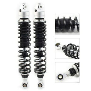 1 �y�A 390 �~�����[�g���I�[�g�o�C ATV �G�A�V���b�N�A�u�\�[�o�[�_���p�[�z���_���}�n�X�Y�L�p 1 Pair 390mm Motorcycle ATV Air Shock Absorber Damper For Honda Yamaha Suzuki �y���s�A���i�z