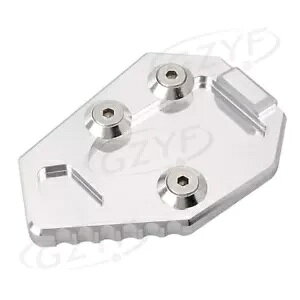 �t�b�g�L�b�N�X�^���h �T�C�h�X�^���h�p�b�h �����v���[�g �z���_ CB1000 2008 - 15 �V���o�[�ɓK�� Foot Kickstand Side Stand Pads Extension Plate Fit HONDA CB1000 2008 - 15 SILVER �y���s�A���i�z