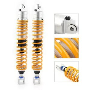 2* 425 �~�����[�g�� 16.7 �S�[���h�I�[�g�o�C ATV �G�A�V���b�N�A�u�\�[�o�[�_���p�[�z���_���}�n 2* 425mm 16.7 Gold Motorcycle ATV Air Shock Absorber Damper For Honda Yamaha �y���s�A���i�z