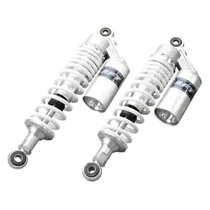 320mm 12.5C` 1yA GAVbNAu\[o[ z_ }n XN[^[ Nbh zCg 320mm 12.5" One Pair Air Shock Absorbers Fit Honda Yamaha Scooter Quad White
