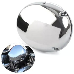 zCN[i[tB^[Jo[N[z_VhEG[X VT400 VT750 1997-03 Air Intake Cleaner Filter Cover Chrome For Honda Shadow ACE VT400 VT750 1997-03