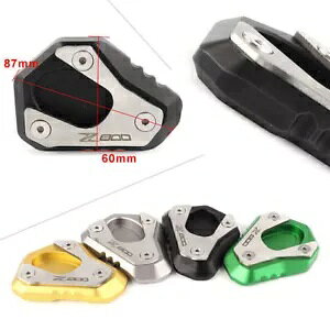 TChX^hLbNX^htbgv[gpbhJTL Z800 2013 2014 2015 2016 Side Stand Kickstand Foot Plate Pad For Kawasaki Z800 2013 2014 2015 2016