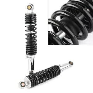 �y�A 12.5�C���` 320mm ���A�V���b�N�A�u�\�[�o�[�L�b�g �X�Y�L GS 125 150 �u���b�N+�N���[���p Pair 12.5 320mm Rear Shock Absorbers Kit for Suzuki GS 125 150 Black+Chrome �y���s�A���i�z