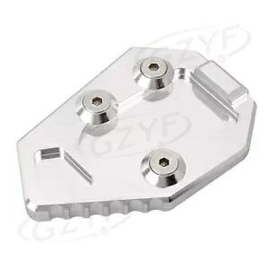 �t�b�g�L�b�N�X�^���h �T�C�h�X�^���h�p�b�h �����v���[�g �z���_ CB1000 2008 - 15 �V���o�[�ɓK�� Foot Kickstand Side Stand Pads Extension Plate Fit HONDA CB1000 2008 - 15 SILVER �y���s�A���i�z