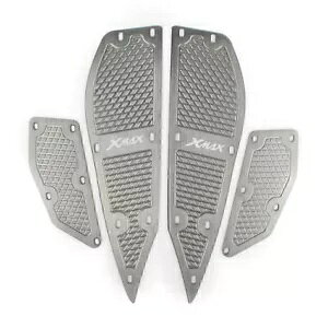 tbg{[h Xebv tbgXg tbgv[g tBbg }n XMAX300 2017-2018 O[ Footboard Step Footrest Foot Plate Fit YAMAHA XMAX300 2017-2018 Grey