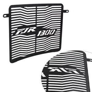 1 ubNI[goCWG[^[یOJo[}n FJR1300 06-18 1 Pcs Black Motorcycle Radiator Protective Grille Cover for YAMAHA FJR1300 06-18