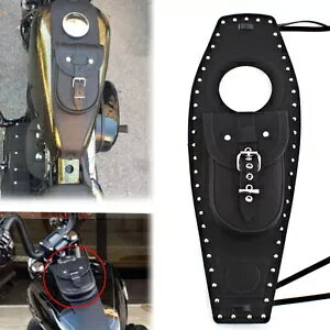 ubNICR^NJo[tg[܃n[[X|[cX^[XL883 1200 72p Black Oil Fuel Tank Cover Front Storage Bag For Harley Sportster XL883 1200 72