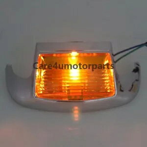 �n�[���[�c�[�����O FLHT FLT FLH FLHR �\�t�e�C�� �w���e�[�W�p �t�����g�t�F���_�[ LED �`�b�v���C�g Front Fender LED Tip Light for Harley Touring FLHT FLT FLH FLHR Softail Heritage