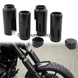 ttH[NVbNAu\[o[Jo[n[[\teCuCNAEgFXBRS 2018 2019 2021 Full Fork Shock Absorber Cover For HARLEY SOFTAIL Breakout FXBRS 2018 2019 2021