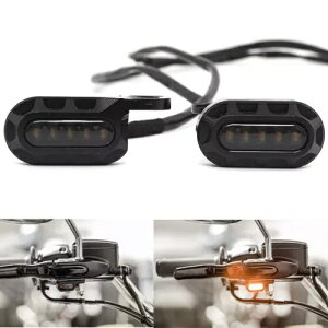 LED nho[^[VOiCg}[J[n[[X|[cX^[[hX^[ XL1200 883 LED Handlebar Turn Signal Light Marker For Harley Sportster Roadster XL1200 883