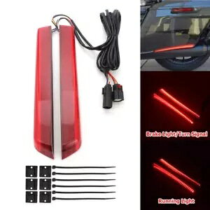 LED bh ThobO TCh }[J[ Cg Lbg n[[ c[O Xg[g OCh 2014 ȍ~p LED Red Saddlebag Side Marker Light Kit For Harley Touring Street Glide 2014-up
