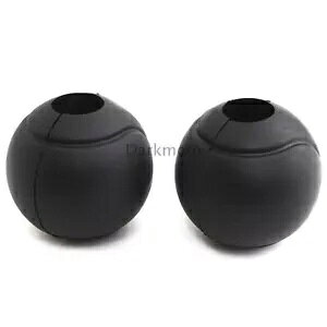 ubN 25mm GWK[h NbVo[ veN^[ S{[ n[[c[OɓK- Black 25mm Engine Guard Crash Bar Protector Rubber Ball Fits For Harley Touring-