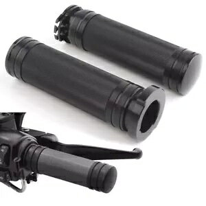 I[goC 1 C` nho[ nhObv ubN n[[ X|[cX^[ XL1200 XL883p Motorcycle 1 inch Handle Bar Hand Grips Black for Harley Sportster XL1200 XL883