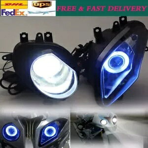 u[ HID vWFN^[CgoCNwbhCgAZu BMW S1000RR 2009-14 Blue HID Projector Light Motorbike Headlight Assembly For BMW S1000RR 2009-14