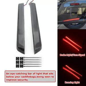 LED TChThobOvOAhvC}[J[CgLbgn[[c[O 2014-2023 ɓK LED Side Saddlebag Plug-n-Play Marker Light Kit Fit For Harley Touring 2014-2023