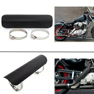 9 C` jo[T ubN rCMV[h }t[ Jo[ K[h ی ATV oCN 9 inch Universal Black Exhaust Heat Shield Muffler Cover Guard Protect ATV Bike
