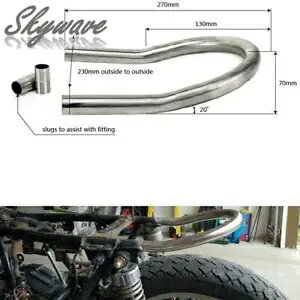 JtF[T[AbvXEFvgAV[gt[t[v[vGhubg}n XS 750 850 1100 Cafe Racer Upswept Rear Seat Frame Hoop Loop End Brat for Yamaha XS 750 850 1100