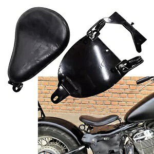 I[goC\V[gNbVpbhLbgz_XeB[h VLX400 600 v Motorcycle Solo Seat Cushion Pad Kit For HONDA Steed VLX400 600 Black Cowhide