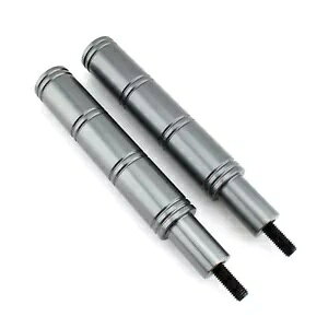 1 yAO[A~X|bgCguPbg BMW RnineT 2014-2022 2017 1 Pair Gray Aluminum Spotlight Extension Bracket For BMW RnineT 2014-2022 2017
