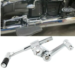 1X �I�[�g�o�C�����\�ȃq�[���ܐ�V�t�^�[���o�[ BMW R18 �V���o�[ + �u���b�N�V 1X Motorcycle Adjustable Heel Toe Shifter Lever Fit For BMW R18 Silver+Black New �y���s�A���i�z