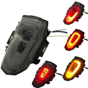 統合 LED ブレーキライト アンバー テールライト ヤマハ R15 V4 R15M 2023-2024 1 個 Integrated LED Brake Light Amber Taillight For YAMAHA R15 V4 R15M 2023-2024 1pc