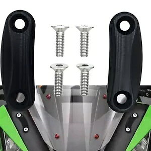 1 Zbg~[ubNItv[g Kawasaki ZX-10R 2016-2023 ZX-6R NINJA400 ubN 1Set Mirror Block Off Plates For Kawasaki ZX-10R 2016-2023 ZX-6R NINJA400 Black