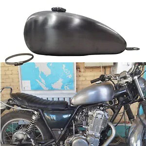 1 ZbgI[goCK\R^N 8L }n SR400.500 Vo[ 1Set Motorcycle Petrol Fuel Tank 8L For YAMAHA SR400.500 Silver