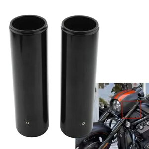 1 ZbgAbp[tH[NJo[n[[ 2007-2011 V-ROD/iCgbh/iCgbhXyV 1Set Upper Fork Covers For Harley 2007-2011 V-ROD/NIGHT ROD/NIGHT ROD SPECIAL