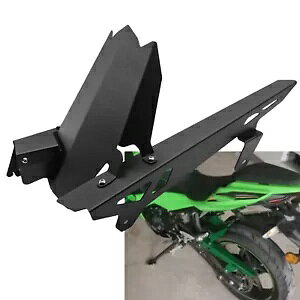 A^CtF_[`F[K[hJo[ KAWASAKI Ninja400 Ninja250 2018-20 Black Rear Tire Fender Chain Guard Cover For KAWASAKI Ninja400 Ninja250 2018-20
