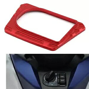 �d���h�A���b�N�J�o�[ �z���_ FORZA300 FORZA350 NSS350 2018-2023 ���b�h Electric Door Lock Cover Fit For Honda FORZA300 FORZA350 NSS350 2018-2023 Red