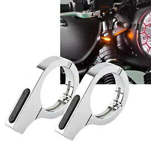 JX^N[U[`bp[{o[pN[tgtH[N^[VOiCg02001-0044 Chrome Front Fork Turn Signal Light 02001-0044 For Custom Cruiser Chopper Bobber