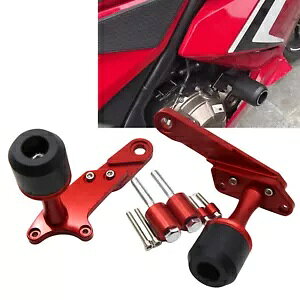 I[goCbht[XC_[veN^[Lbgz_ CBR500R CB500X/F HPUK Motorcycle Red Frame Sliders Protector Kit Fit For HONDA CBR500R CB500X/F HPUK