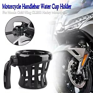 I[goC Jbv z_[ hN bV oXPbg }Egt z_ S[h ECO GL1800 ubN Motorcycle Cup Holder Drink W/Mesh Basket Mount For Honda Gold Wing GL1800 Black