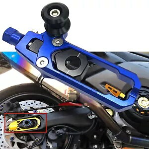 2 u[`F[AWX^[XCOA[Xv[XC_[}n MT-15 XSR-155 R15-V3 2Pcs Blue Chain Adjuster Swingarm Spools Sliders For YAMAHA MT-15 XSR-155 R15-V3